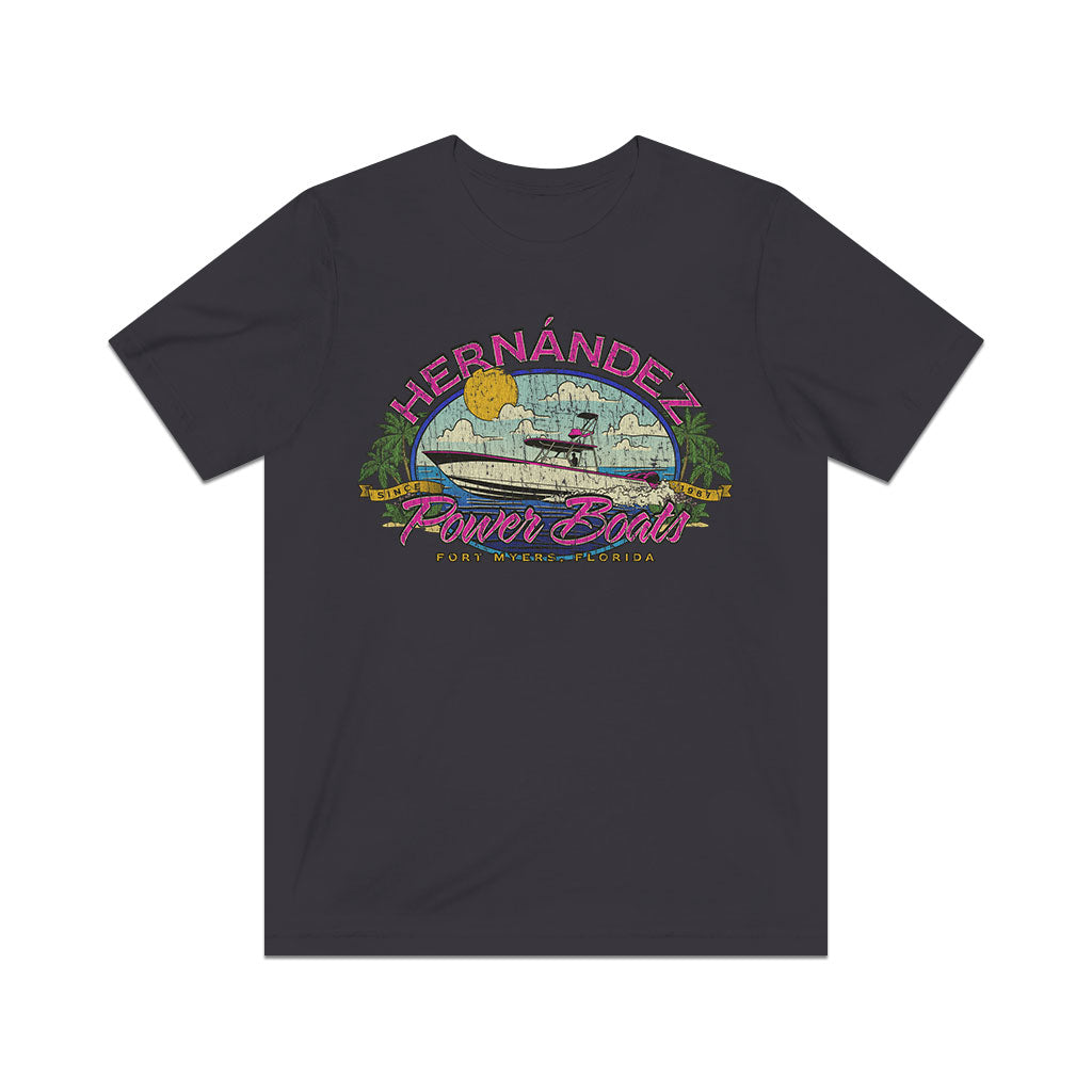 Hernández Power Boats 1987 Vintage Men's T-Shirt