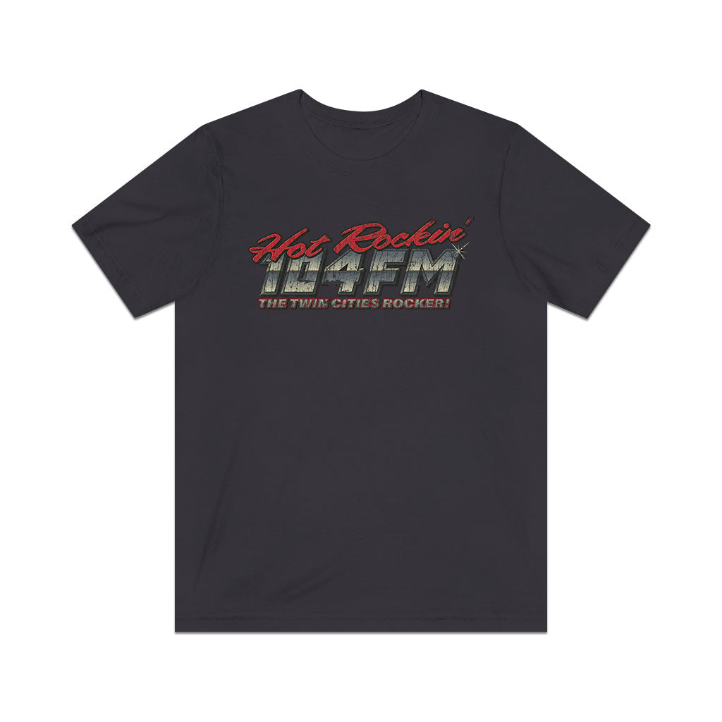 Hot Rockin' 104 FM 1986 Vintage Men's T-Shirt