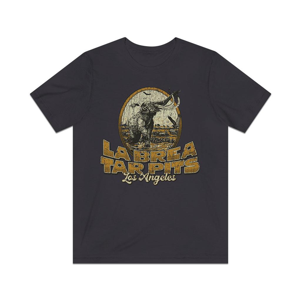 La Brea Tar Pits 1977 Vintage Men's T-Shirt