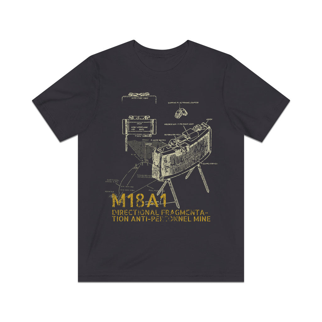 M18A1 Claymore Anti-Personnel Mine 1960 Vintage Men's T-Shirt