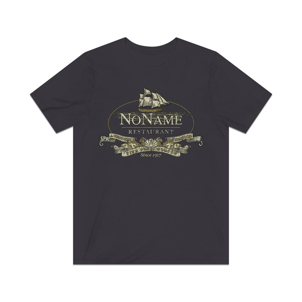 No Name Restaurant Boston 1917 Vintage Men's T-Shirt
