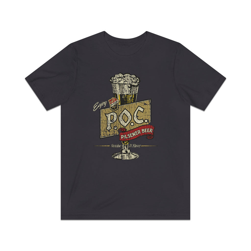 P.O.C. Pride of Cleveland Beer 1917 Vintage Men's T-Shirt
