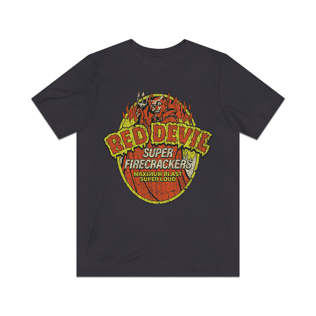 Red Devil Super Firecrackers 1948 Vintage Men's T-Shirt