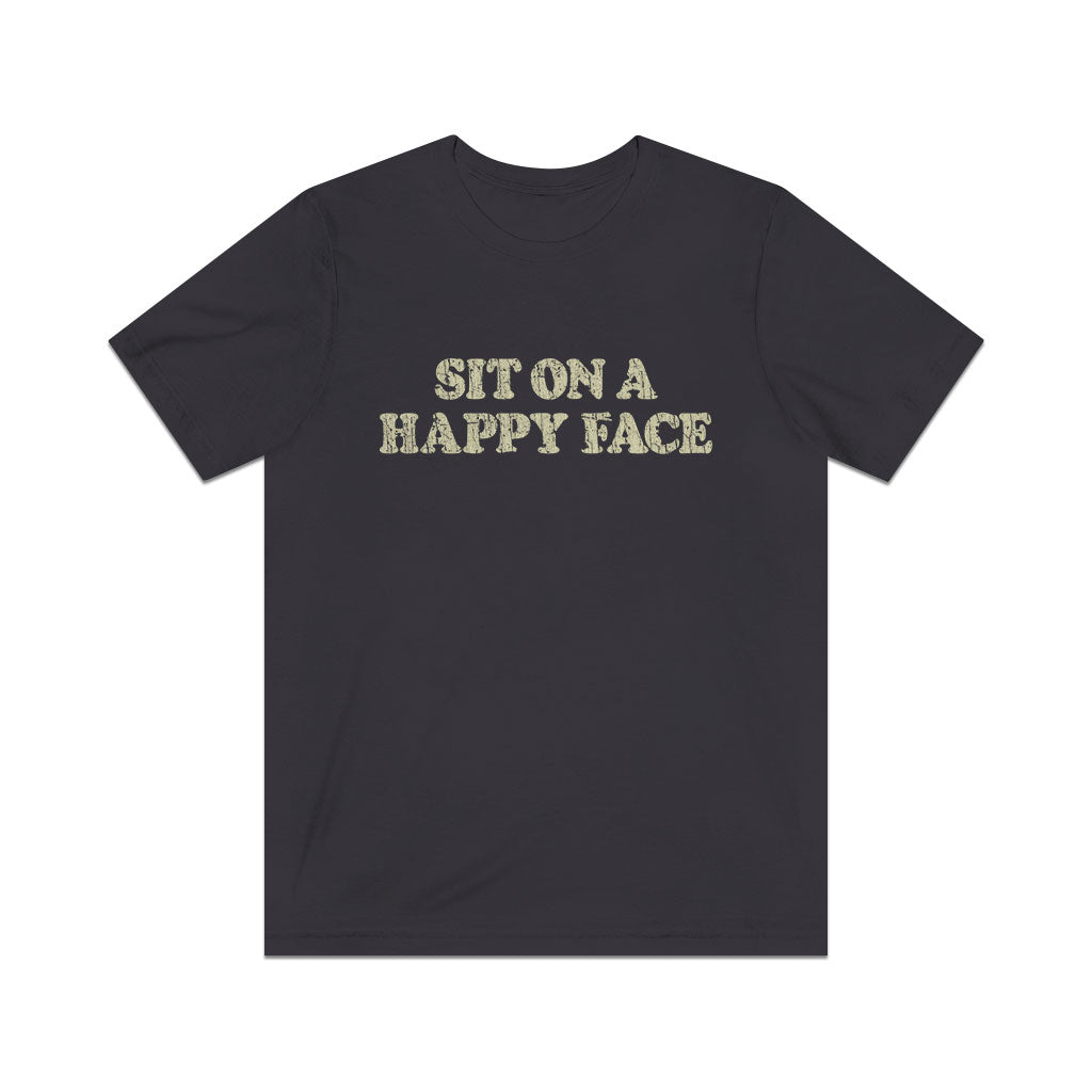 Sit on a Happy Face 1975 Vintage Men's T-Shirt