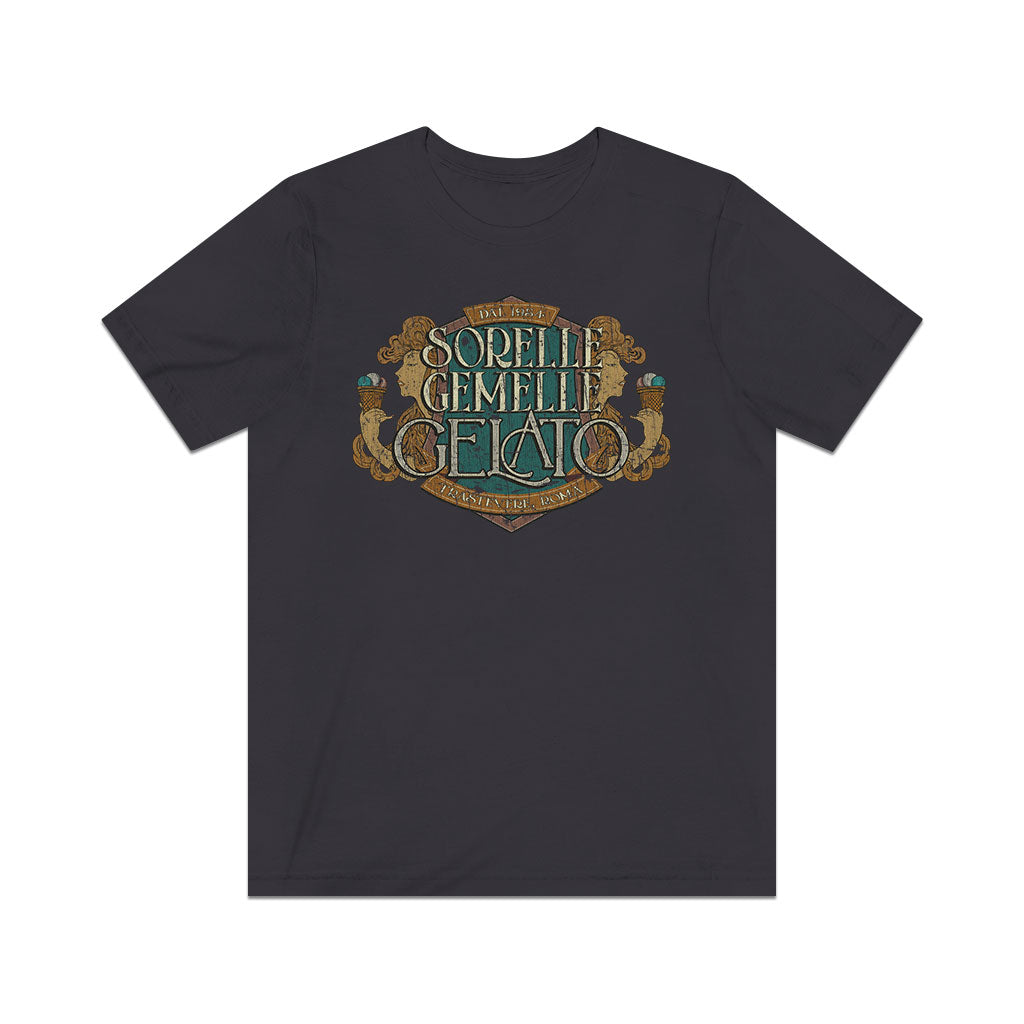 Sorelle Gemelle Gelato 1954 Vintage Men's T-Shirt