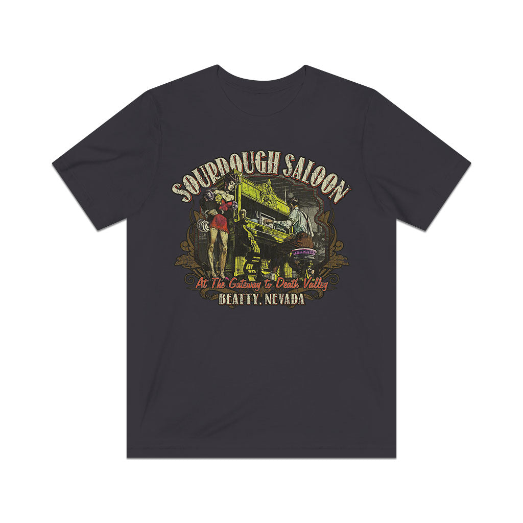 Sourdough Saloon Beatty 1905 Vintage Men's T-Shirt