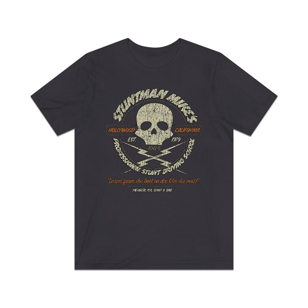 Stuntman Mike's Professional Stunt Driving School 1979 Vintage Men's T-Shirt