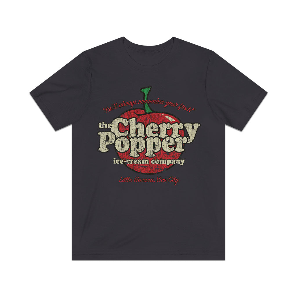 The Cherry Popper Ice Cream Company 1984 Vintage Men's T-Shirt