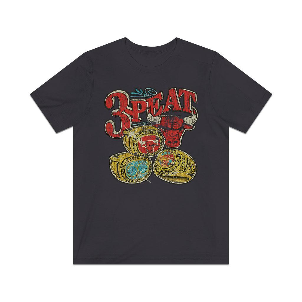 The Chicago 3-Peat 1993 Vintage Men's T-Shirt
