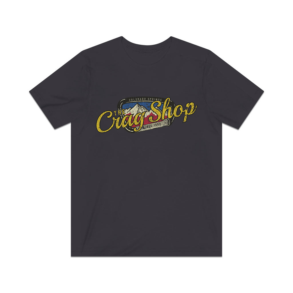 The Crag Shop 1982 Vintage Men's T-Shirt
