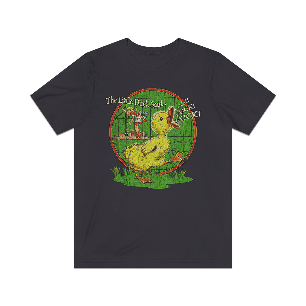 The Little Duck Said F@#k! F@#k! F@#k! 1979 Vintage Men's T-Shirt