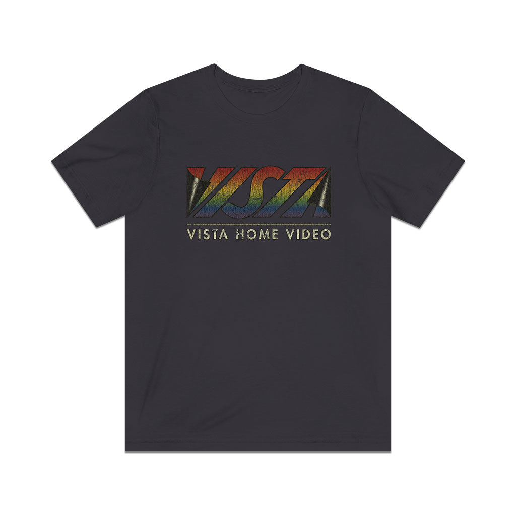 Vista Home Video 1985 Vintage Men's T-Shirt