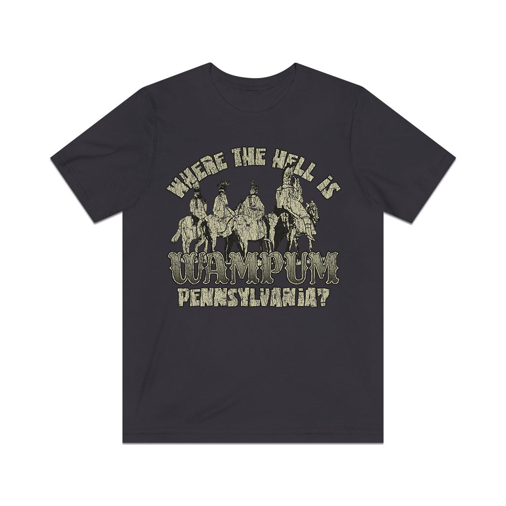 Where the Hell is Wampum, Pennsylvania? 1796 Vintage Men's T-Shirt