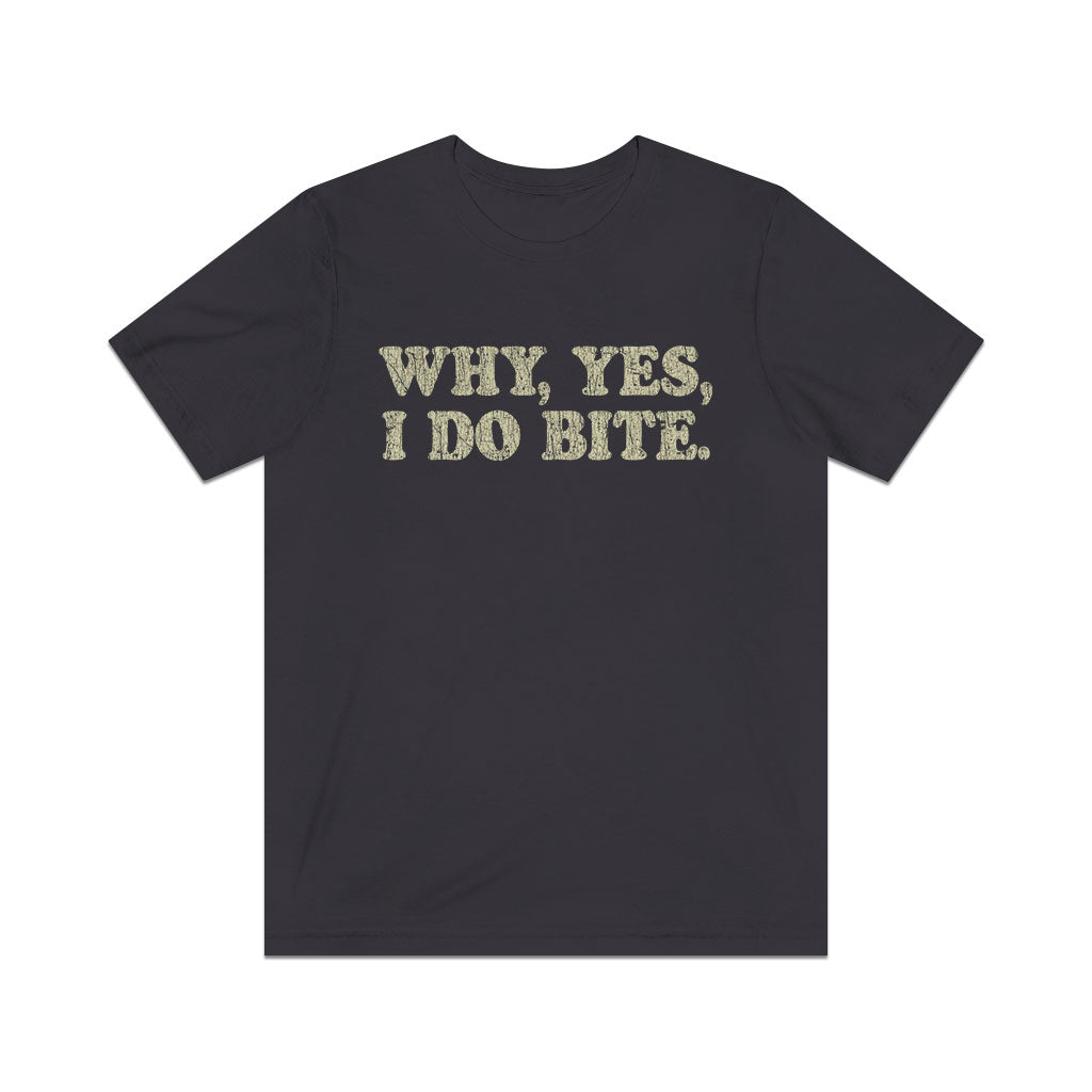 Why, Yes, I Do Bite 1975 Vintage Men's T-Shirt