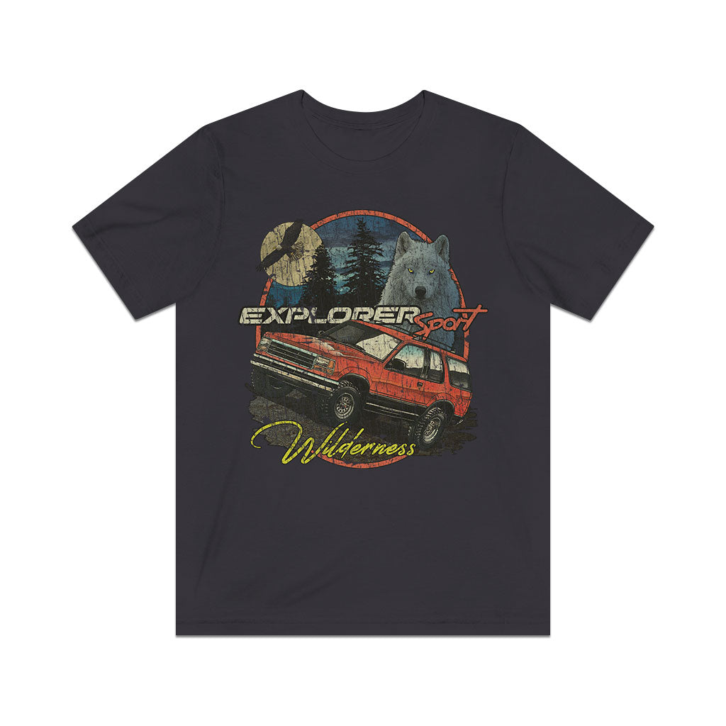 Wilderness Explorer 1991 Vintage Men's T-Shirt