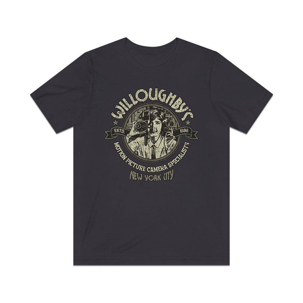 Willo's Motion Picture Cameras 1898 Vintage Men's T-Shirt
