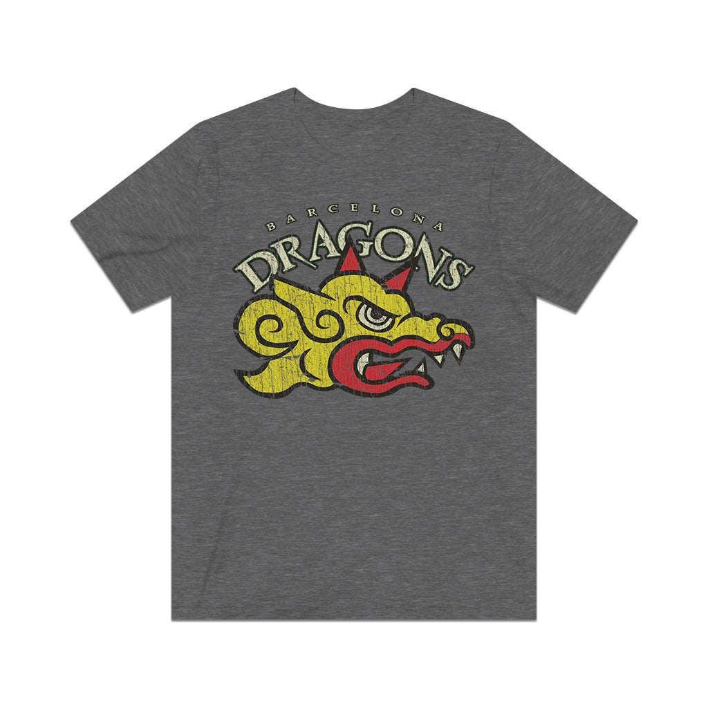 Barcelona Dragons 1991 Vintage Men's T-Shirt
