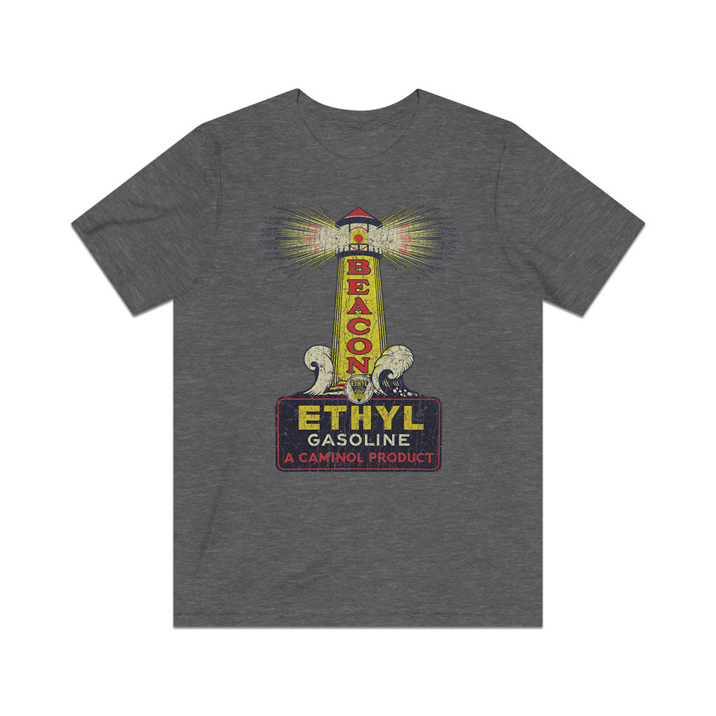 Beacon Ethyl Gasoline 1942 Vintage Men's T-Shirt