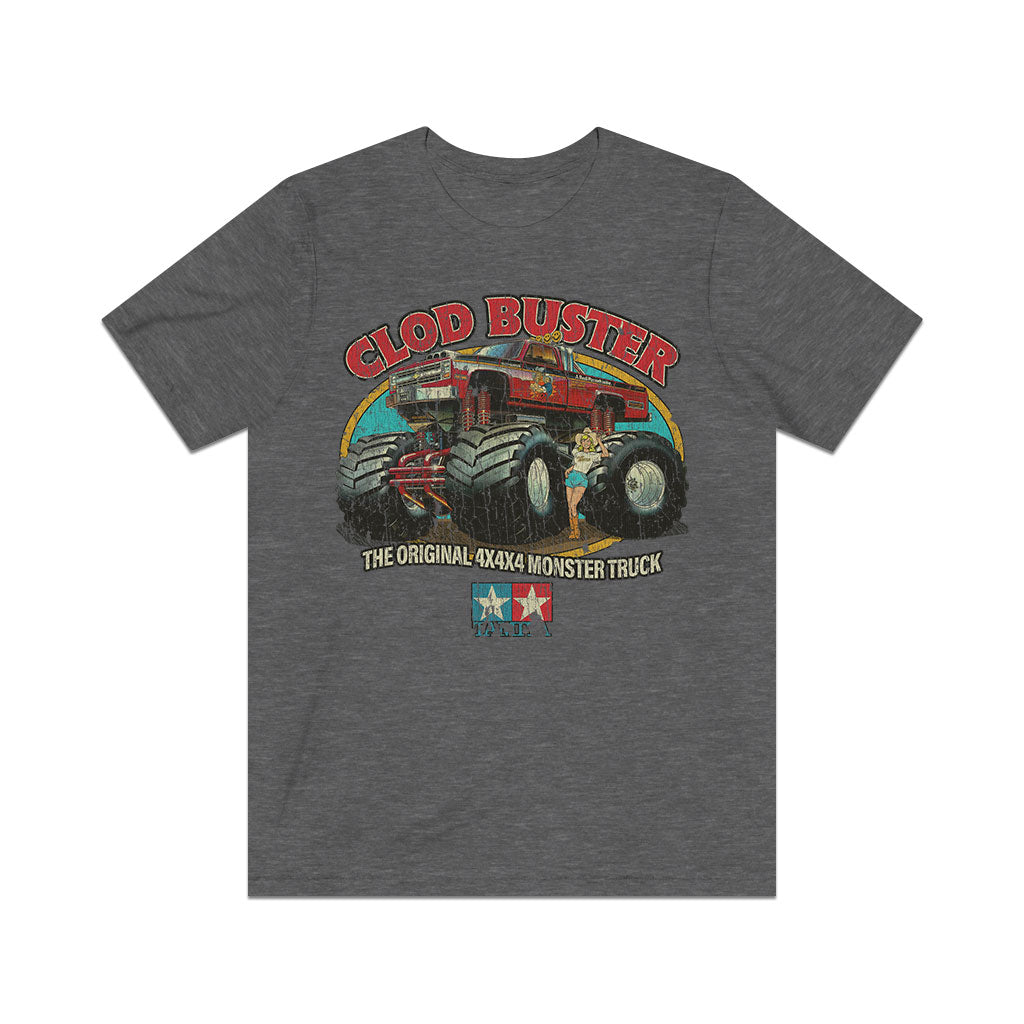 Clod Buster 4x4x4 Monster Truck 1987 Vintage Men's T-Shirt