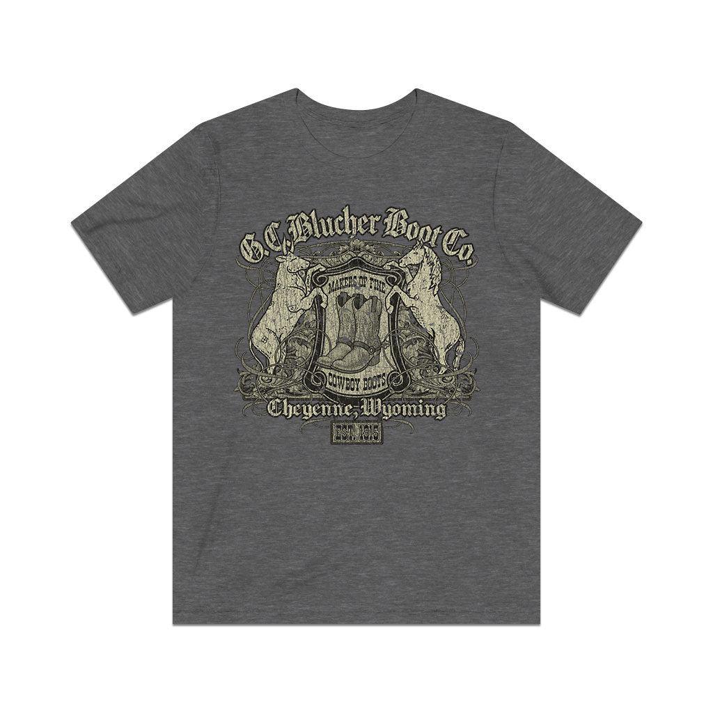 G. C. Blucher Boot Co. 1915 Vintage Men's T-Shirt