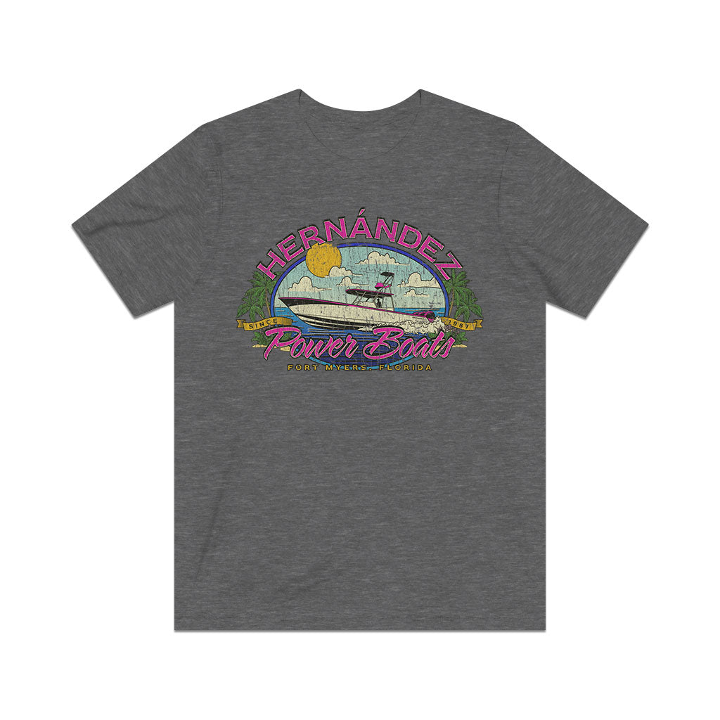 Hernández Power Boats 1987 Vintage Men's T-Shirt