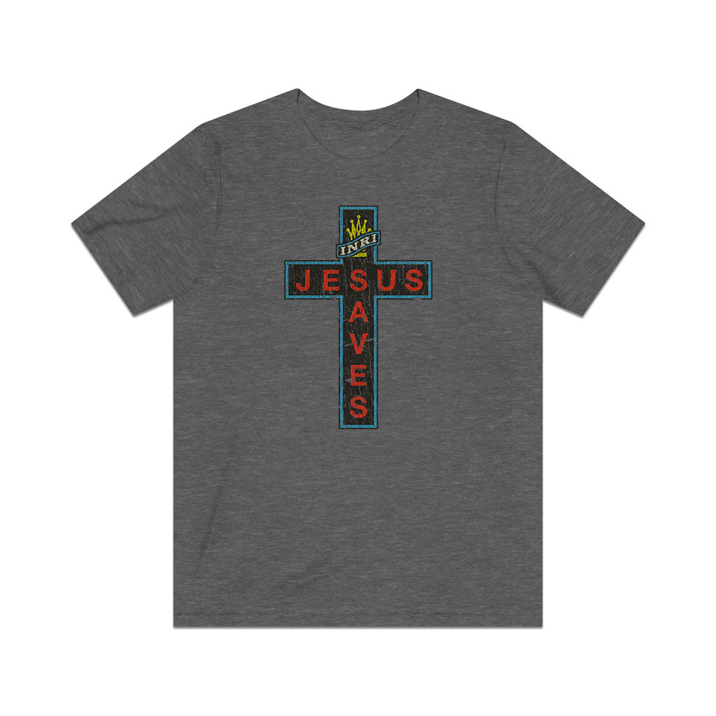 Jesus Saves 1914 Vintage Men's T-Shirt