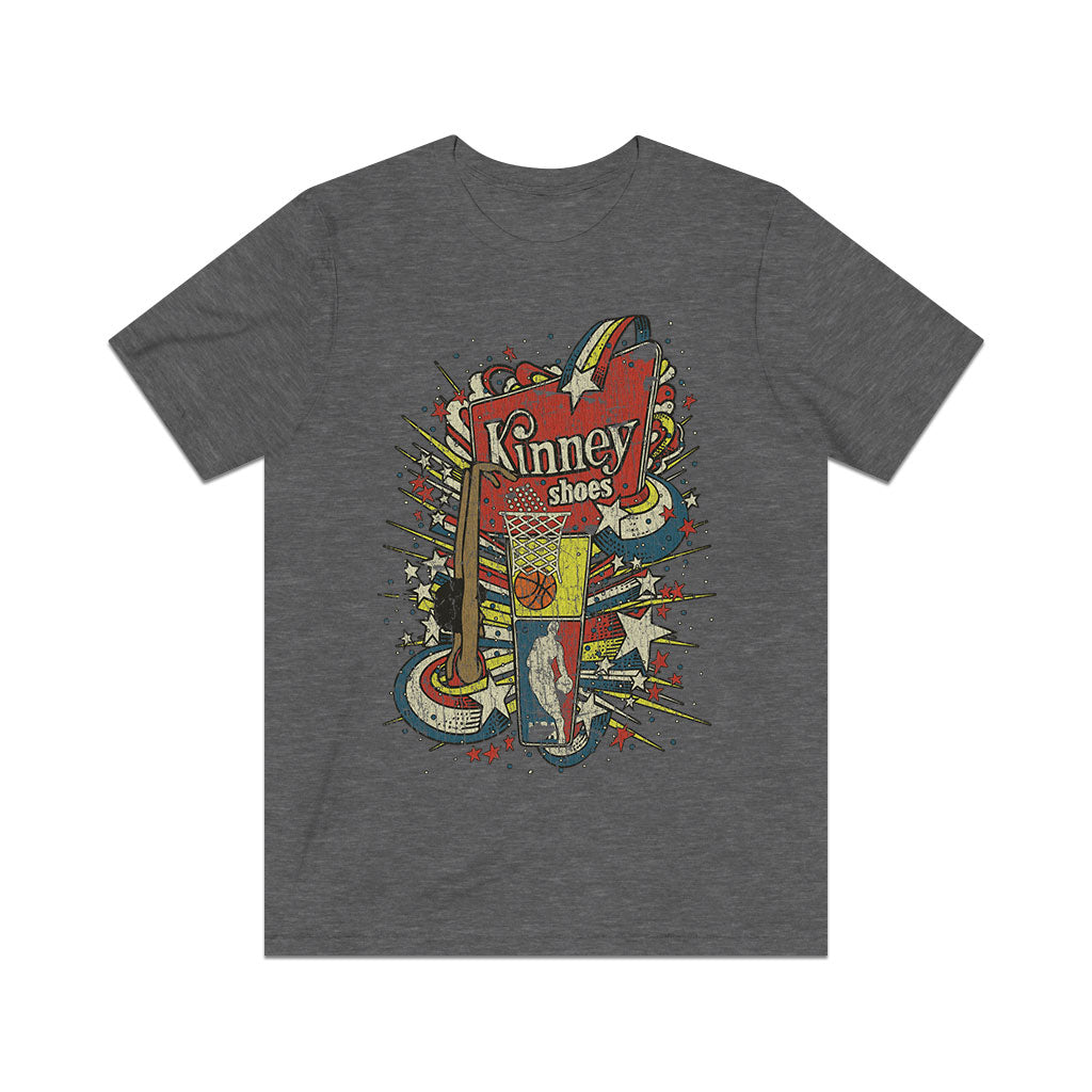 Kinney Basketball Shoes - African American 1977 Vintage Men's T-Shirt