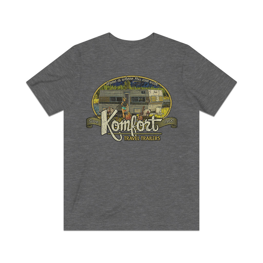 Komfort Travel Trailers 1966 Vintage Men's T-Shirt
