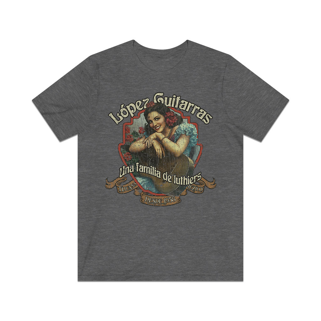 López Guitarras 1938 Vintage Men's T-Shirt