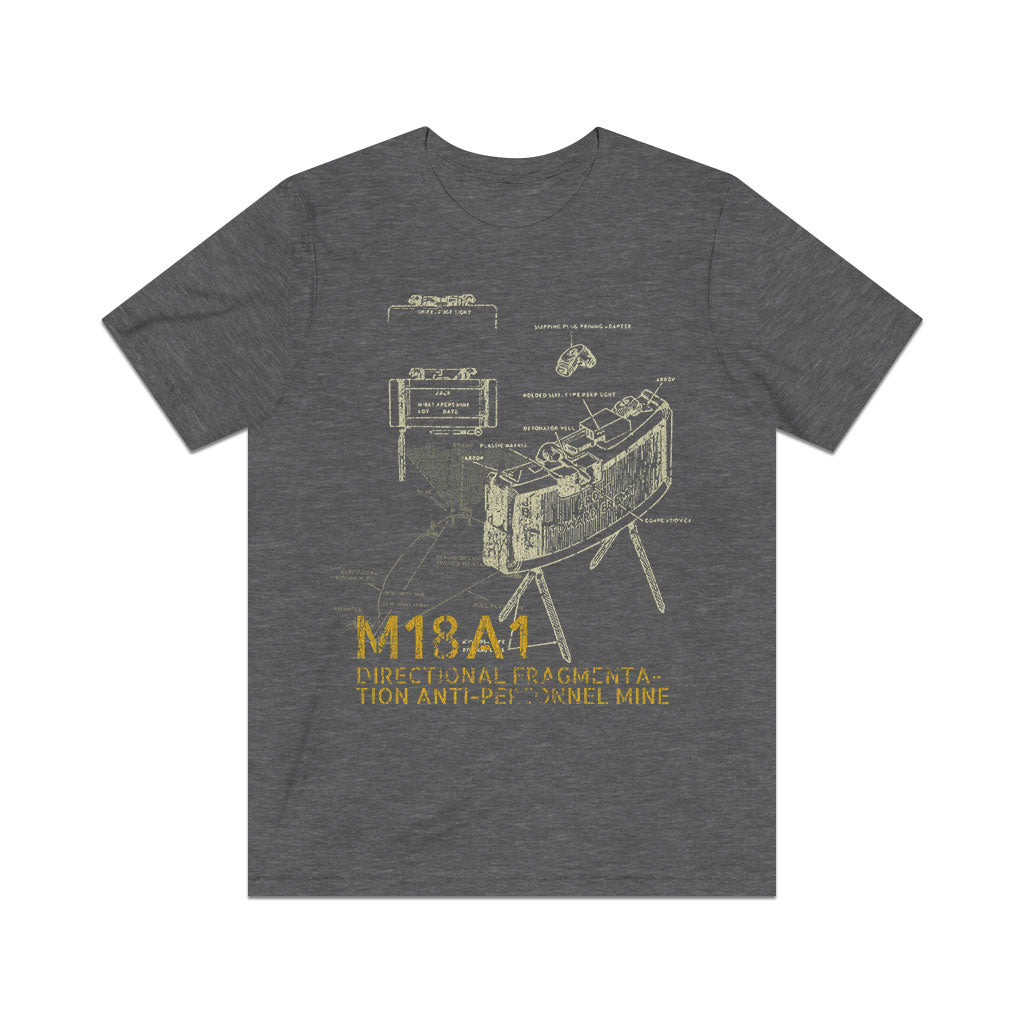 M18A1 Claymore Anti-Personnel Mine 1960 Vintage Men's T-Shirt