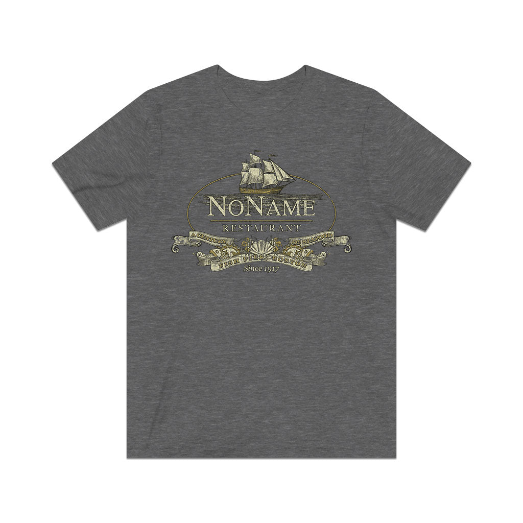 No Name Restaurant Boston 1917 Vintage Men's T-Shirt