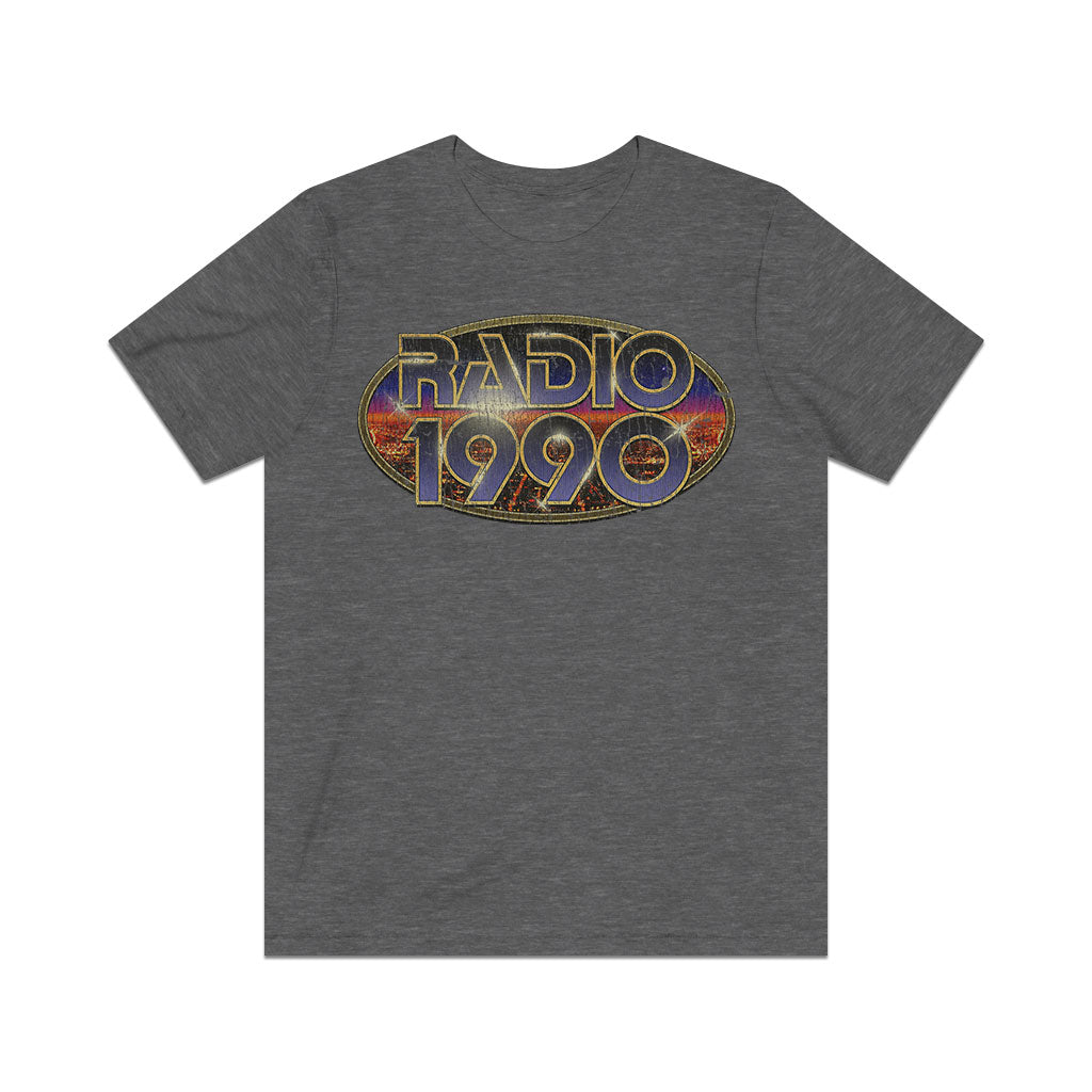 Radio 1990 City at Night 1983 Vintage Men’s T-Shirt