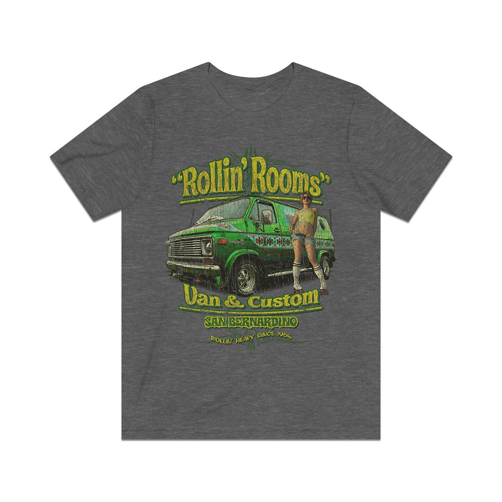 Rollin' Rooms Van and Custom 1965 Vintage Men's T-Shirt