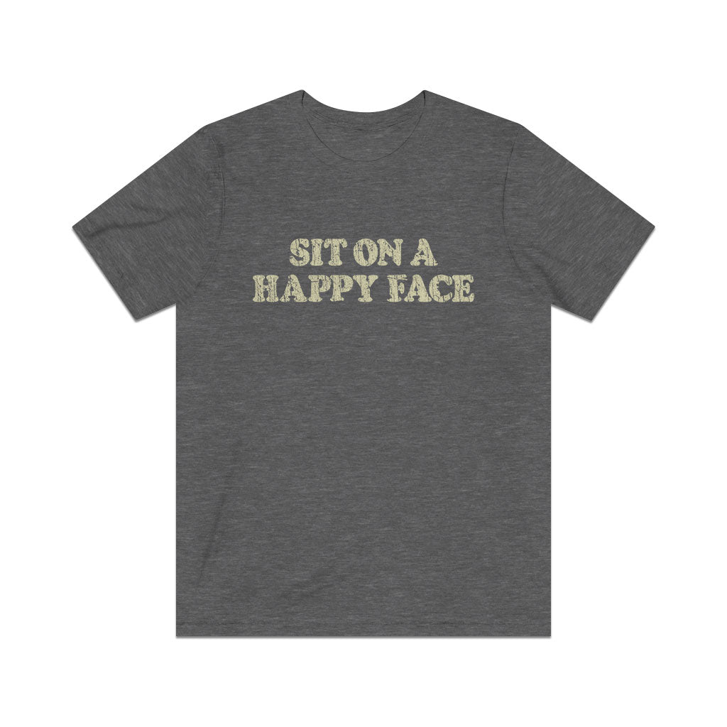 Sit on a Happy Face 1975 Vintage Men's T-Shirt