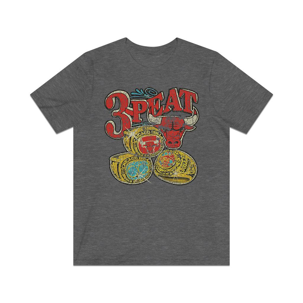 The Chicago 3-Peat 1993 Vintage Men's T-Shirt