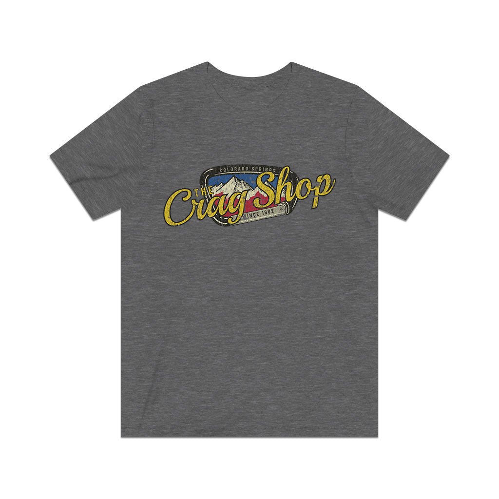 The Crag Shop 1982 Vintage Men's T-Shirt
