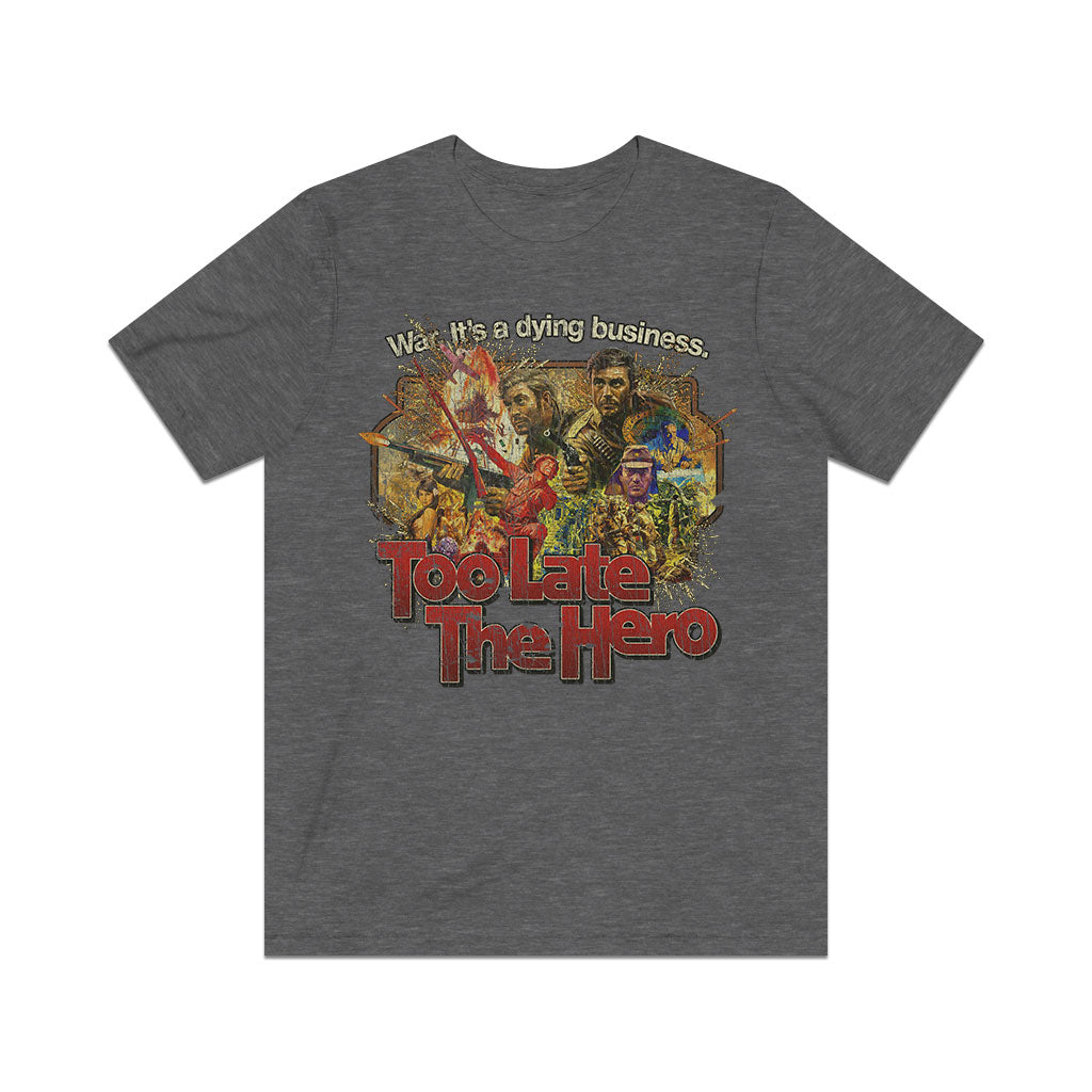 Too Late the Hero 1970 Vintage Men's T-Shirt