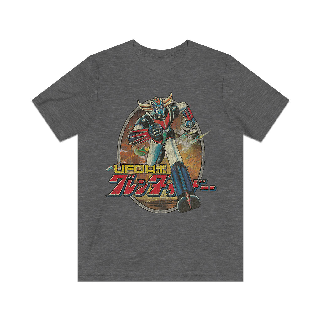 UFO Robot Grendizer 1975 Vintage Men's T-Shirt