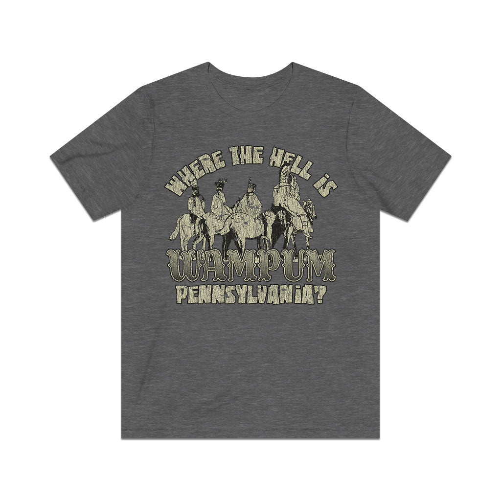 Where the Hell is Wampum, Pennsylvania? 1796 Vintage Men's T-Shirt