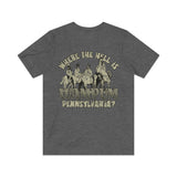Where the Hell is Wampum, Pennsylvania? 1796 Vintage Men's T-Shirt