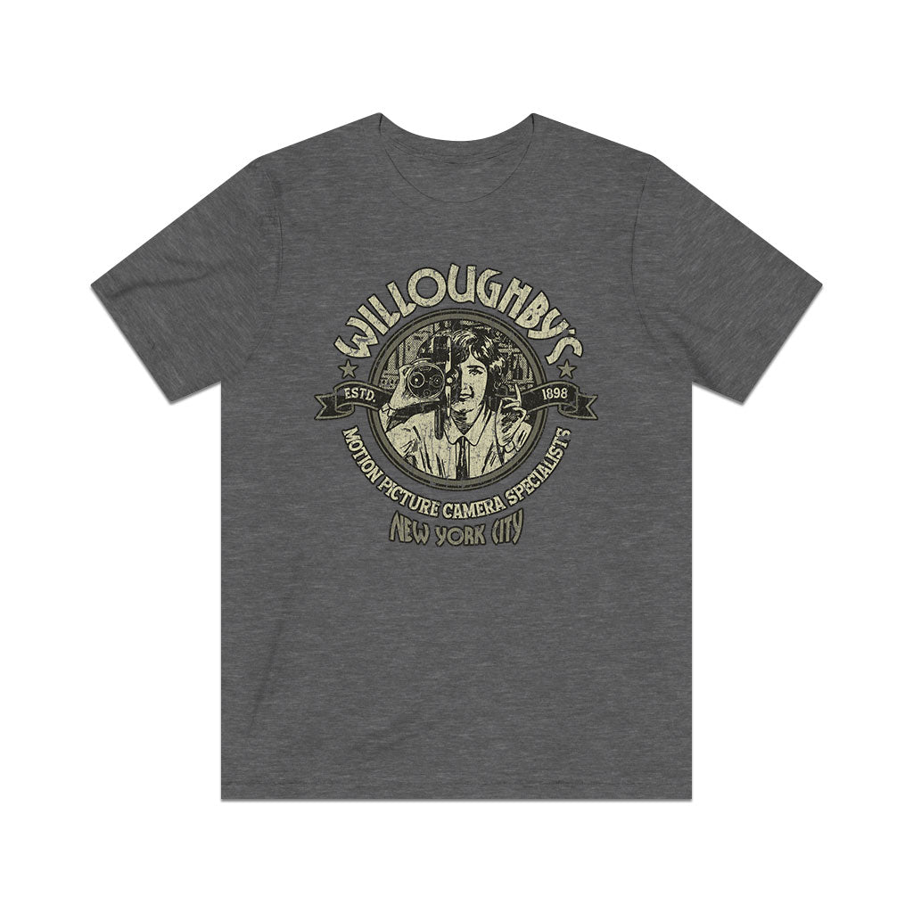 Willo's Motion Picture Cameras 1898 Vintage Men's T-Shirt