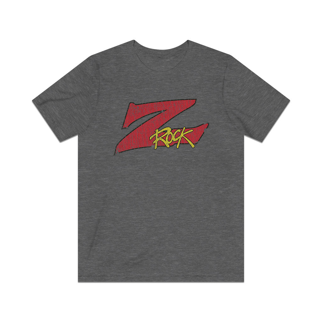 Z Rock Heavy Metal Radio 1986 Vintage Men's T-Shirt