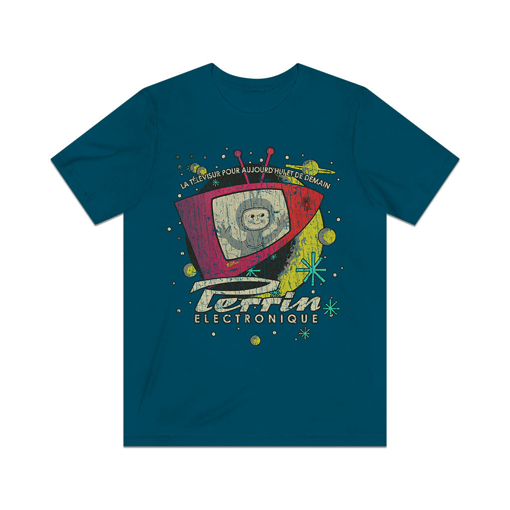 Perrin Electronique Astronaut 1958 Vintage Men's T-Shirt