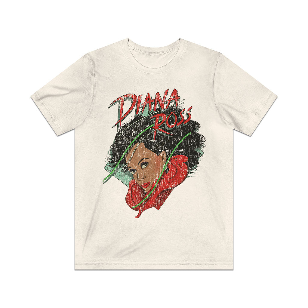 Diana Ross 1981 Vintage Men's T-Shirt