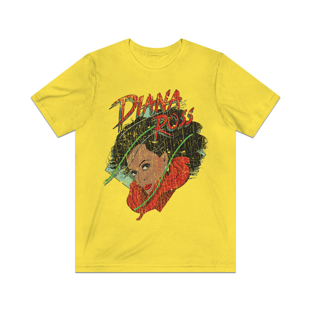 Diana Ross 1981 Vintage Men's T-Shirt