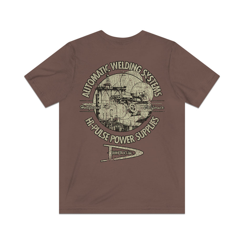 Dimetrics Orbital Welding 1967 F/B Vintage Men's T-Shirt