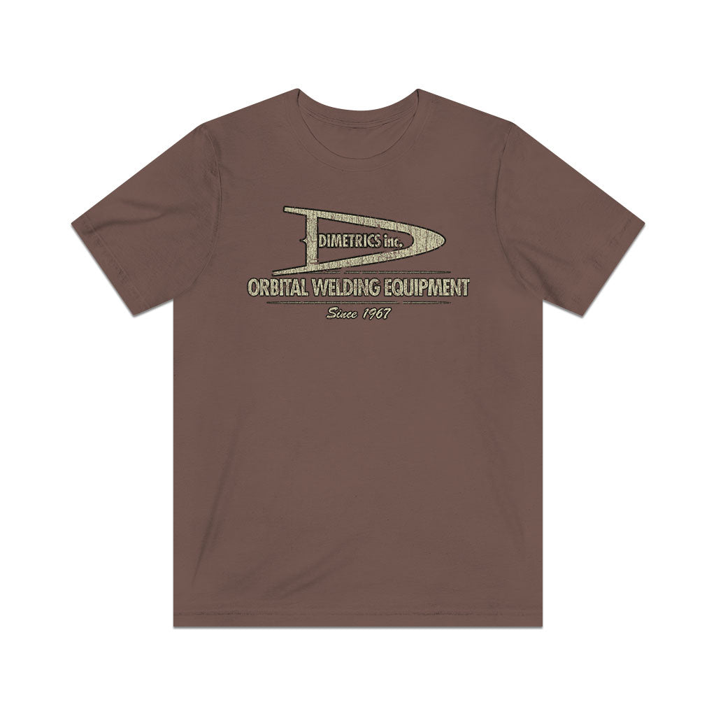 Dimetrics Orbital Welding 1967 F/B Vintage Men's T-Shirt
