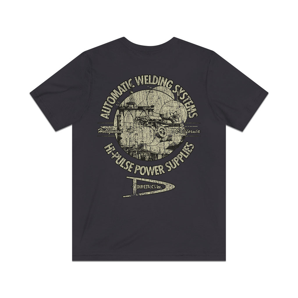Dimetrics Orbital Welding 1967 F/B Vintage Men's T-Shirt