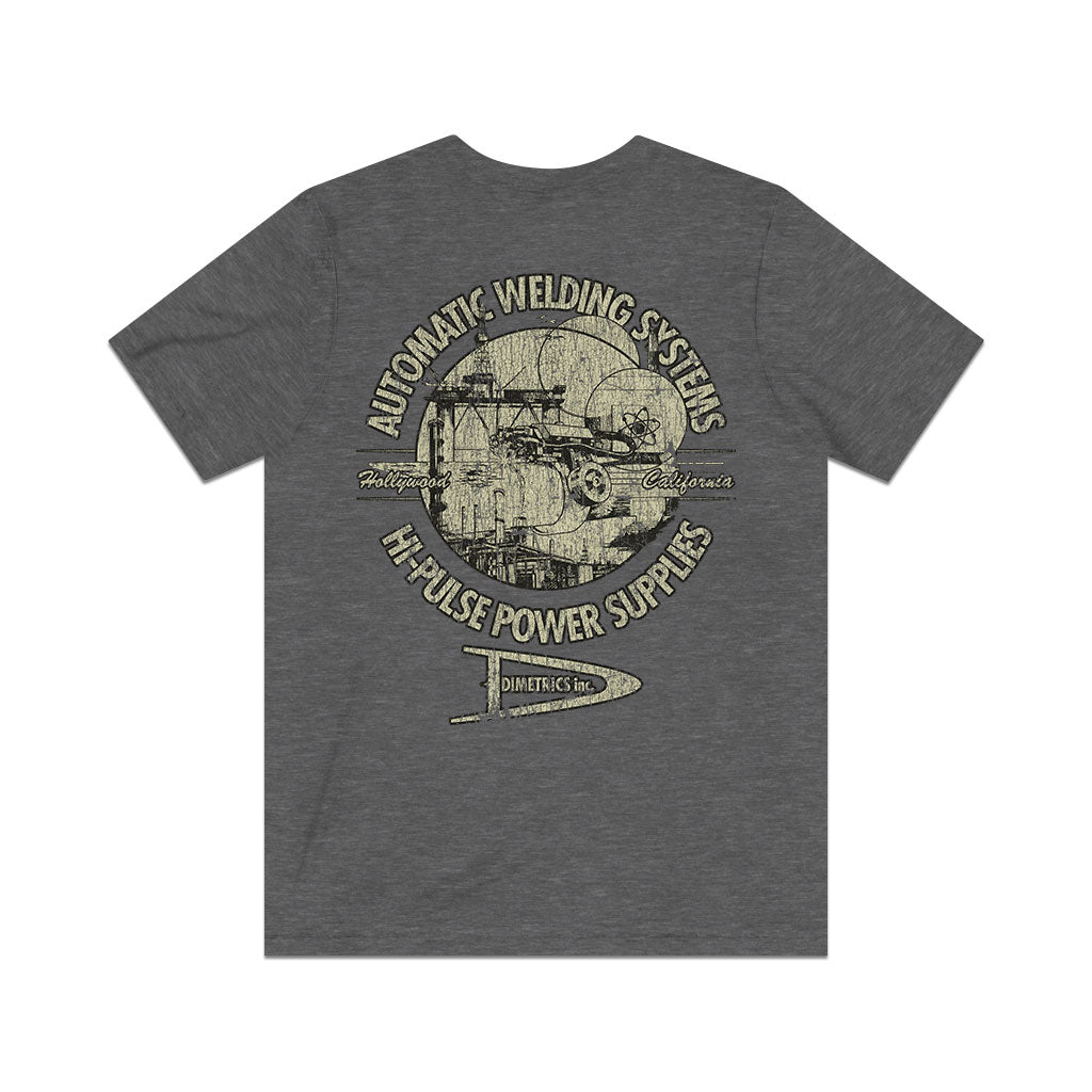 Dimetrics Orbital Welding 1967 F/B Vintage Men's T-Shirt