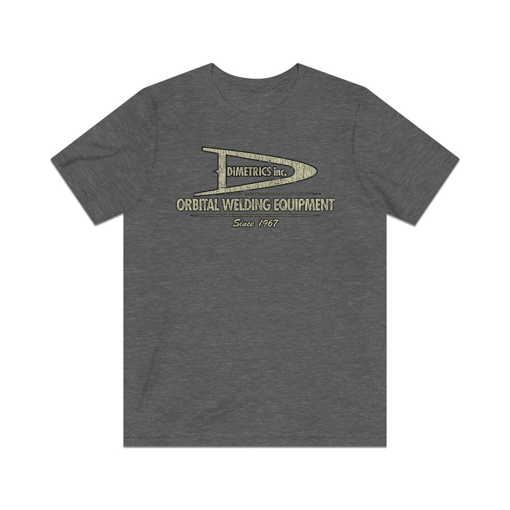Dimetrics Orbital Welding 1967 F/B Vintage Men's T-Shirt
